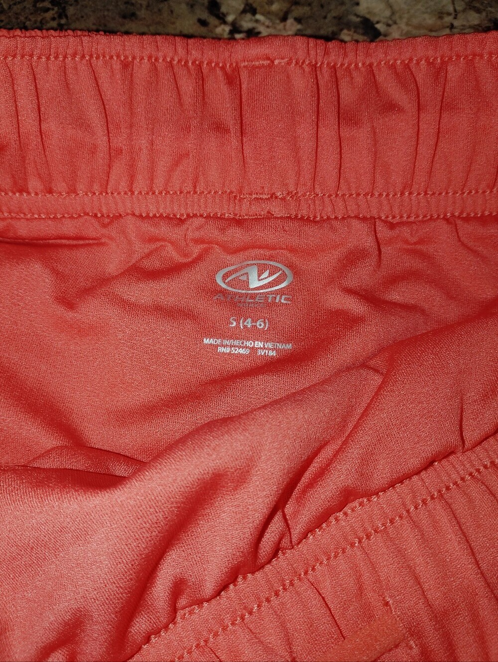 Nwt S Athletic Works Women's Core Running Shorts NWT Coral - Picture 4 of 6